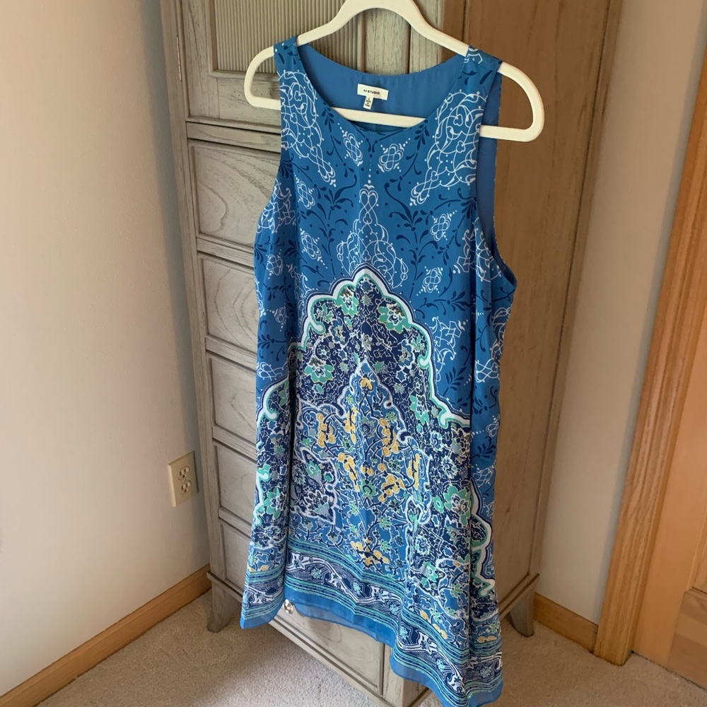 Blue Tank Dress
